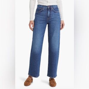 55. Madewell The Perfect Vintage Wide Leg High Rise Jeans